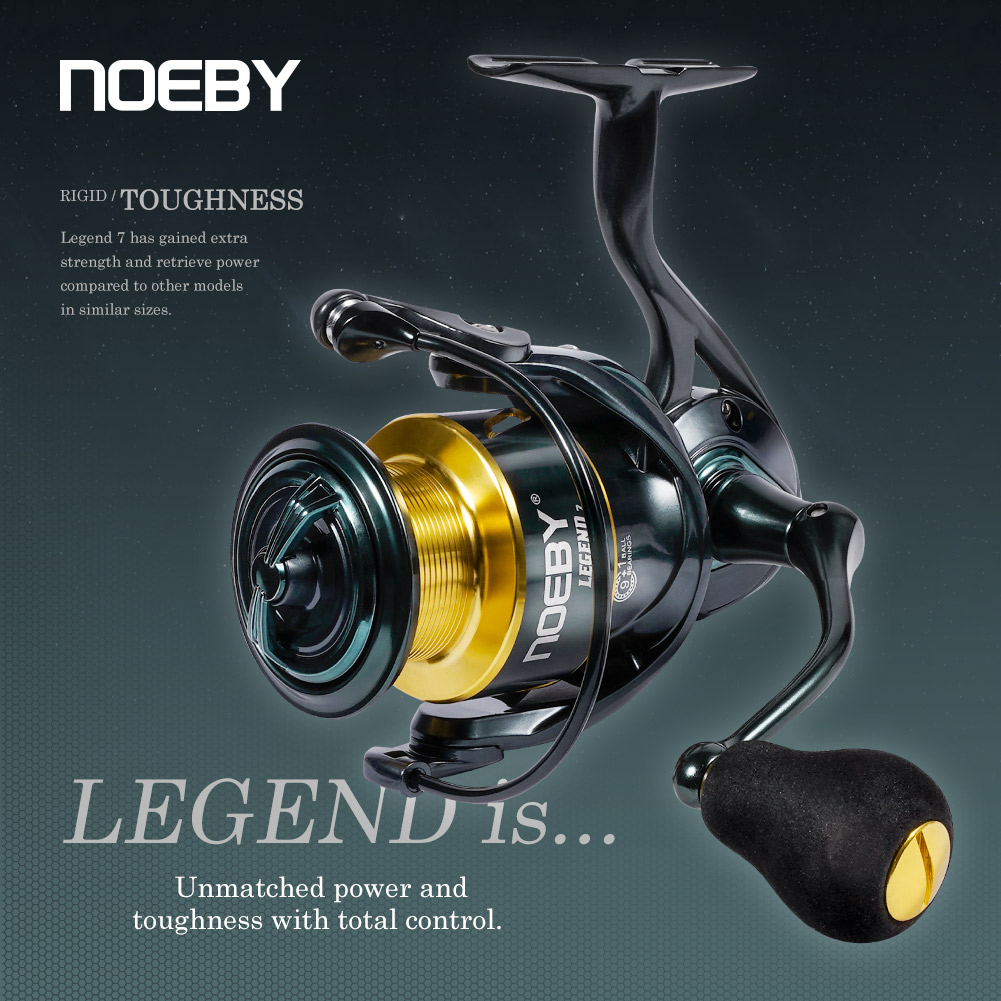 Surf Reel - Noeby carretel de pesca giratório 3000