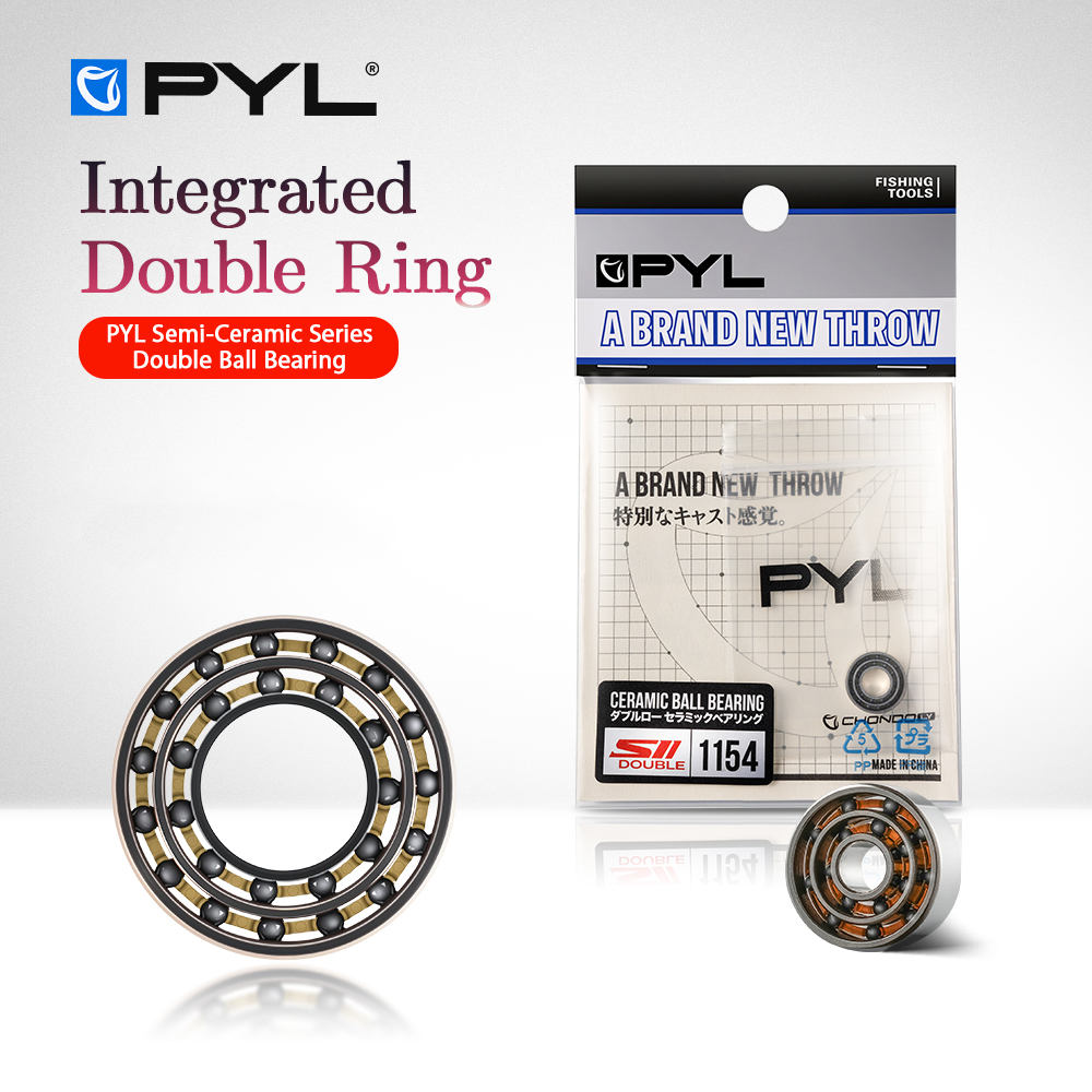 Reel Spare Spool - Rolamento de esferas semi-cerâmico duplo PYL