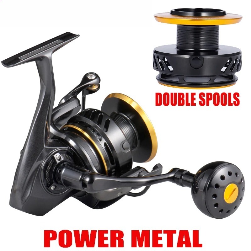 Spinning Reel - Carretel giratório original Lurekiller Metal Body