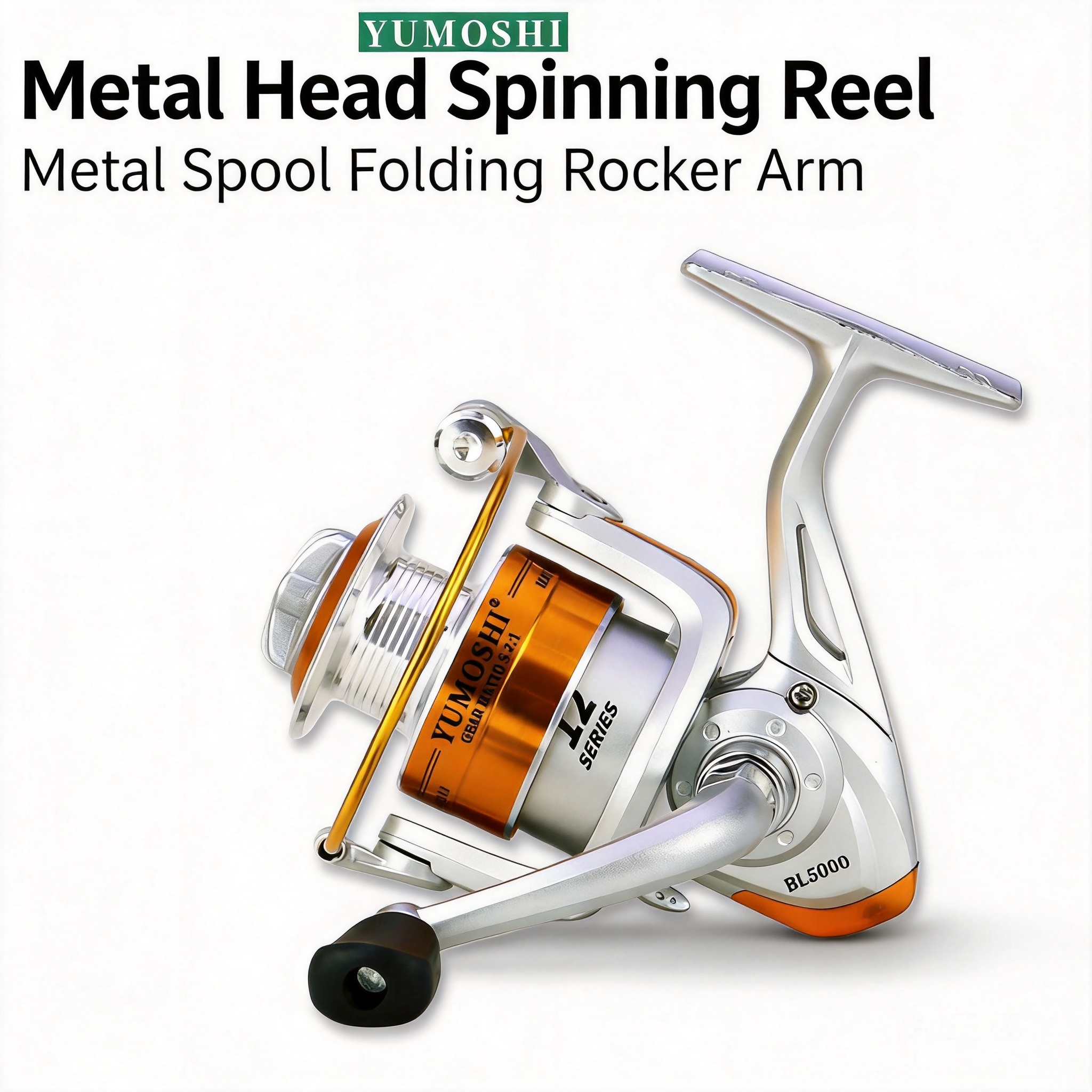 Ice Fishing Reel - Carretilha de Pesca Giratória Série BL