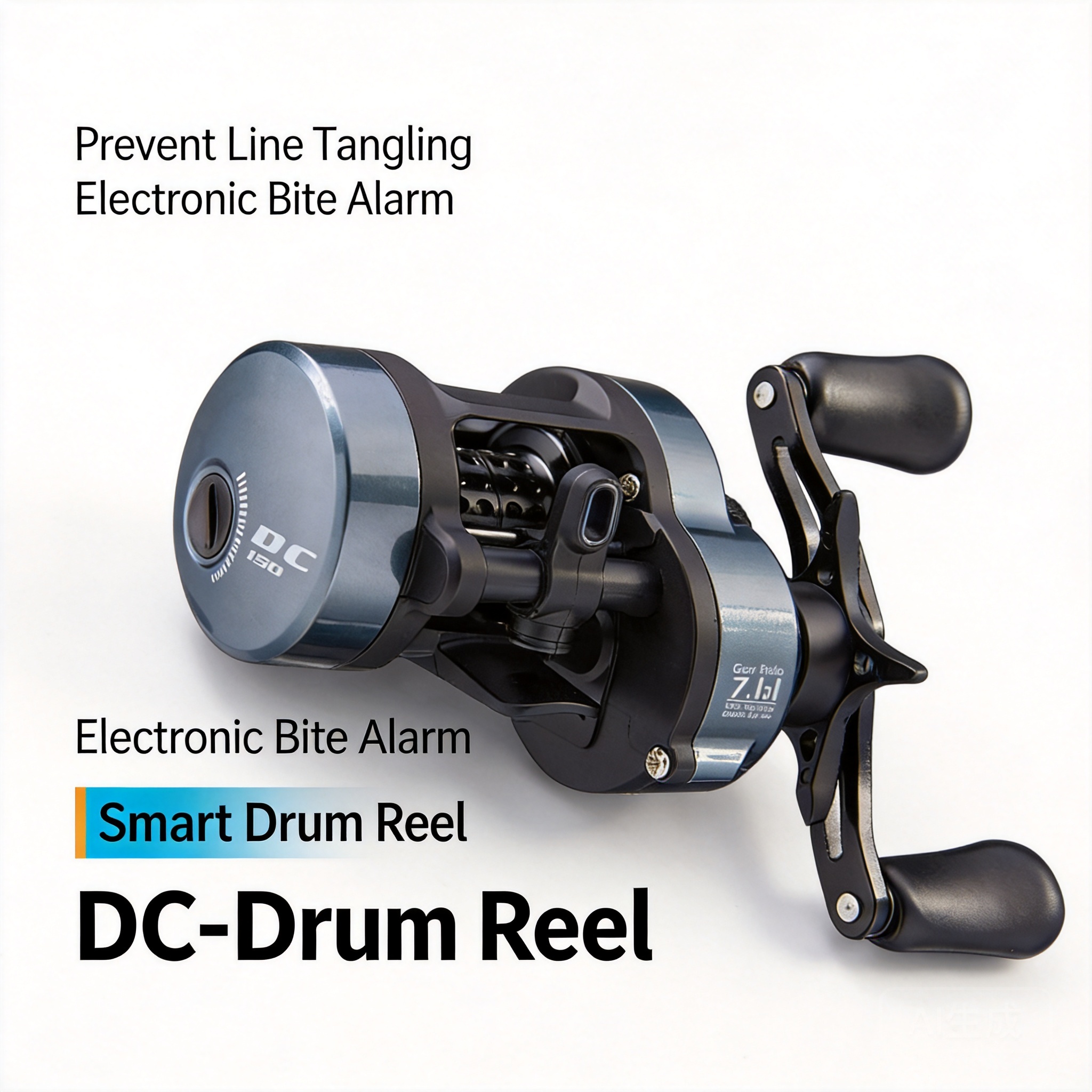 Ice Fishing Reel - Carretilha de Pesca DC com Relação