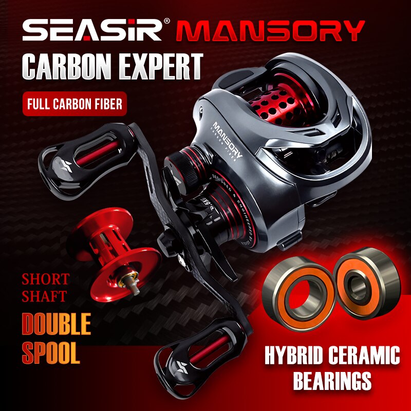Ice Fishing Reel - Seasir mansory carretel de pesca de