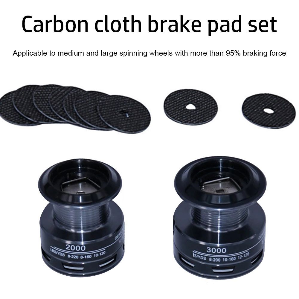 Reel Repair Kit - Pastilhas de freio de carretel, arruela