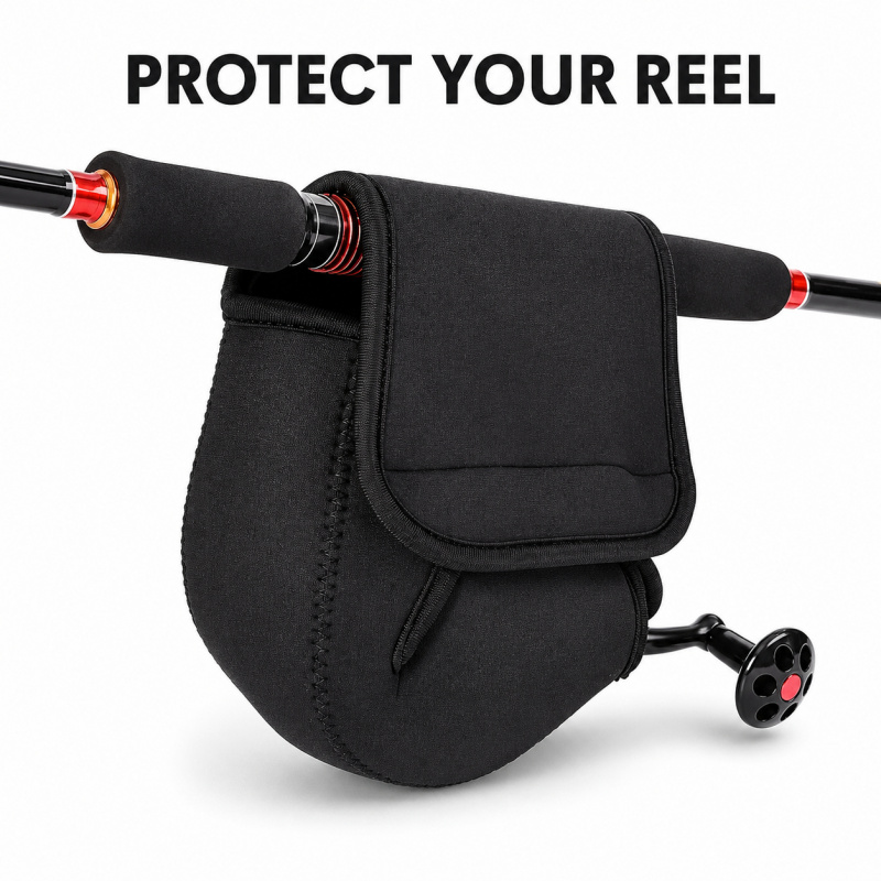 Spincast Reel - Capa protetora para carretilha de pesca,