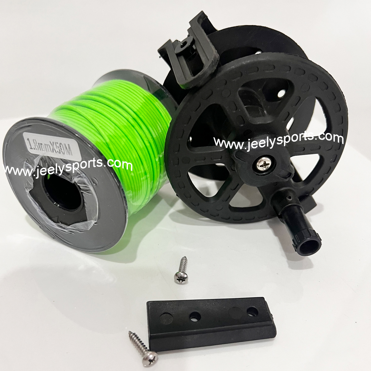 Trolling Reel - De madeira ou metal Spearfishing Reel,