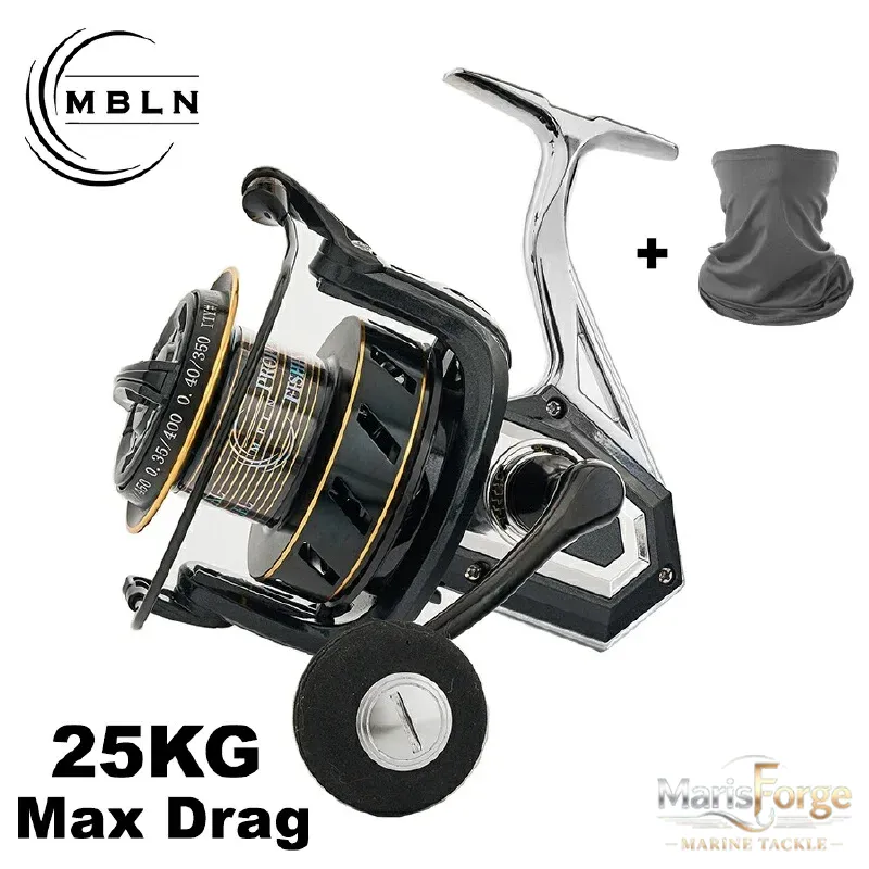 Surf Reel - Carretilha de Pesca Giratória MBLN 8000