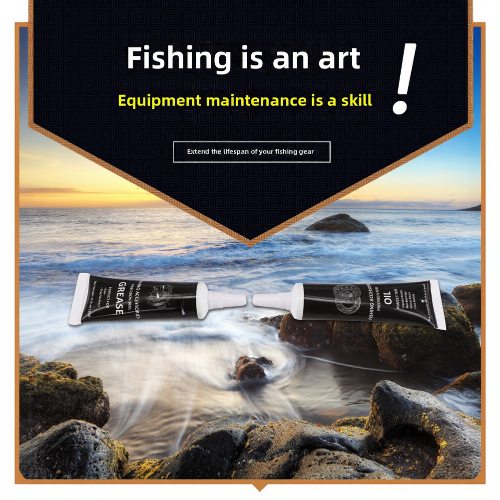 Reel Lubricant - Conjunto de lubrificantes profissionais para pesca,