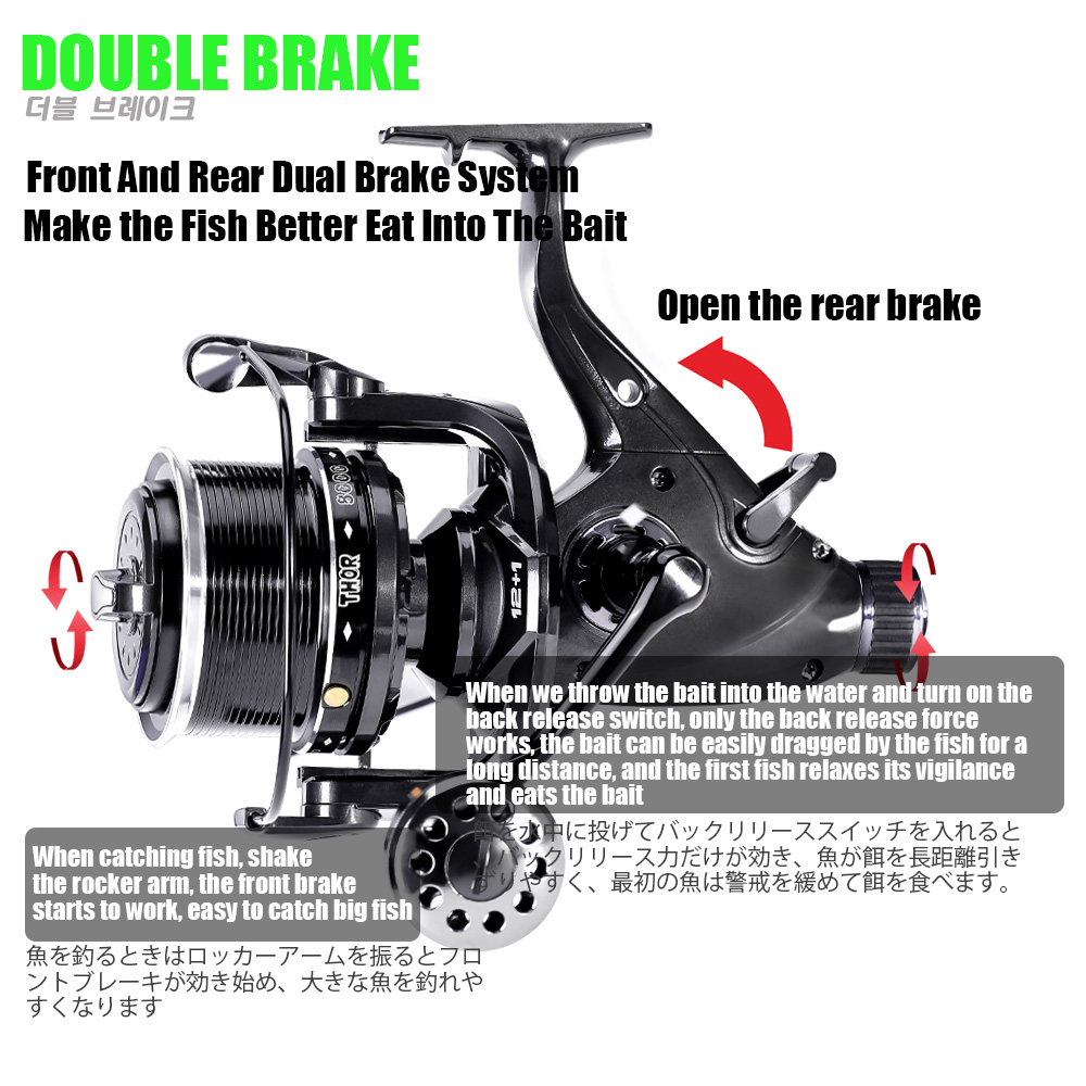 Novo carretel de pesca da carp - Reel Drag Knob avaliação e preço