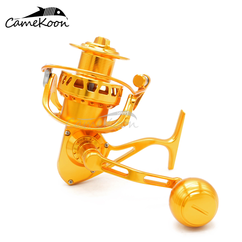 CAMEKOON Carretel de pesca gir - Surf Reel avaliação e preço