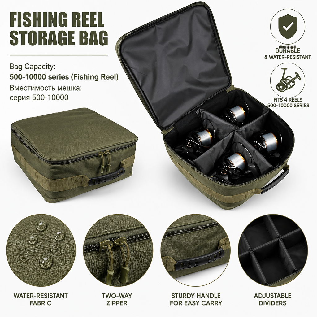 Bolsa de Pesca Impermeável, co - Spincast Reel avaliação e preço