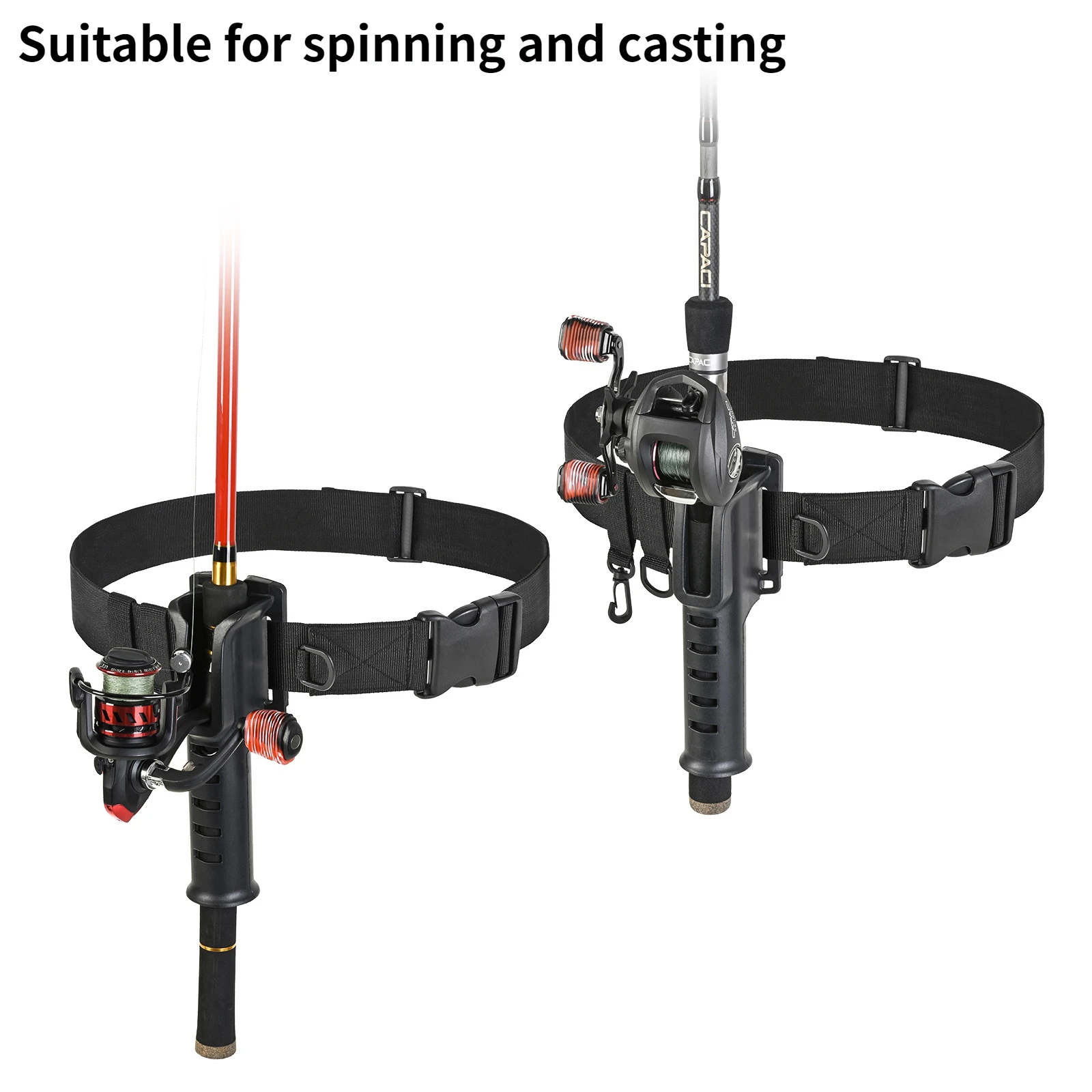 Pendurado Cinto De Pesca Cinto - Spinning Reel avaliação e preço