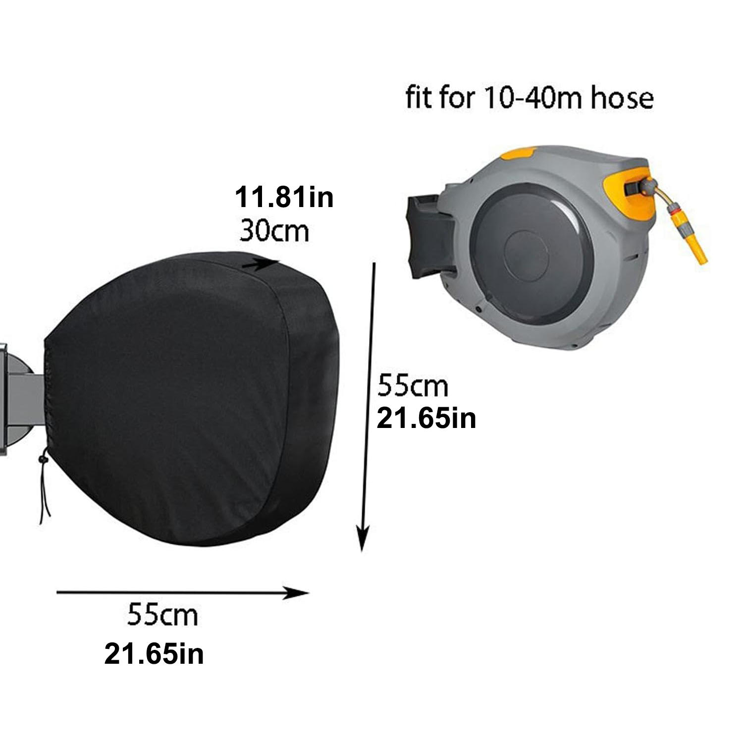 Capas fixadas na parede do car - Reel Cover avaliação e preço