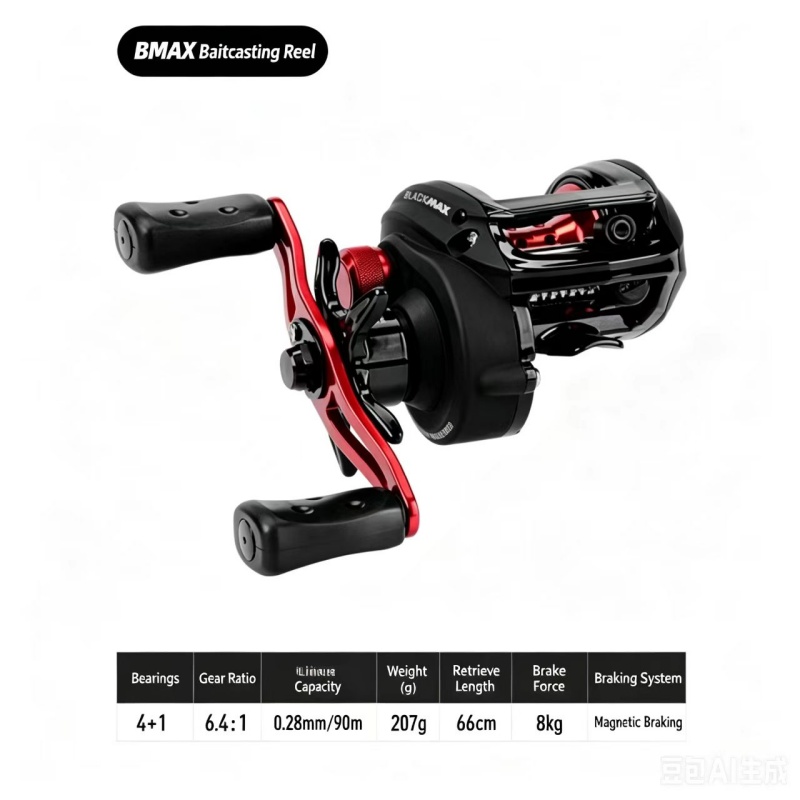 Carretilha Abu Garcia Bmax3 co - Trolling Reel avaliação e preço
