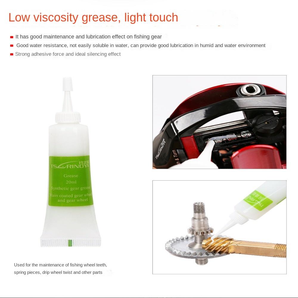 1 conjunto de graxa para carre - Reel Grease avaliação e preço