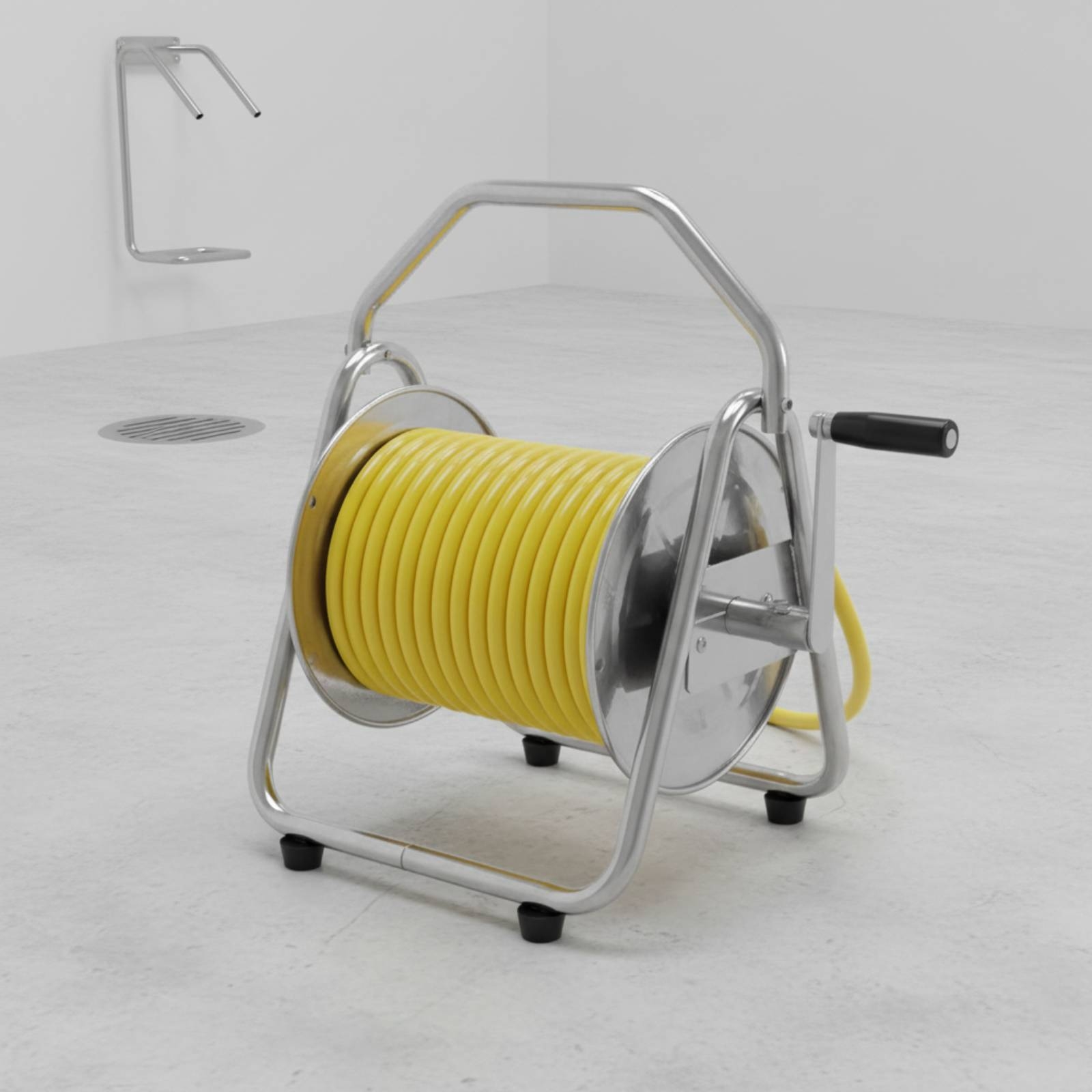 Carretel de Mangueira de Metal - Reel Handle avaliação e preço