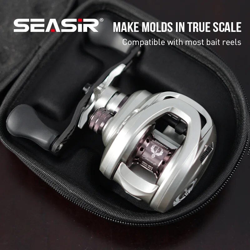 SEASIR Commando Padrão de fibr - Spincast Reel avaliação e preço