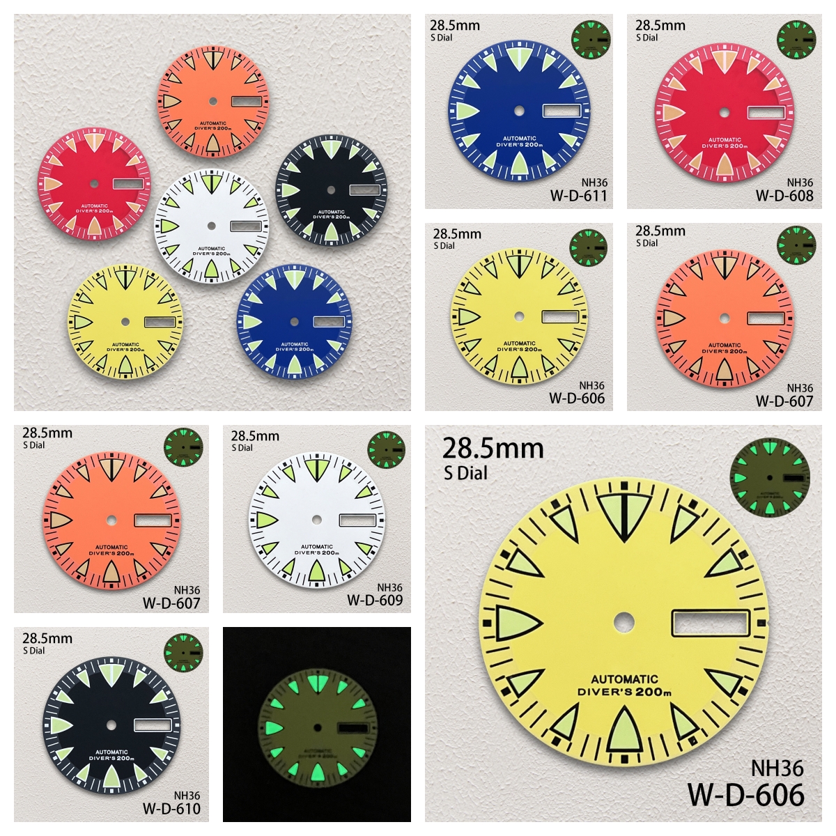 28.5mm s logotipo monstro dial - Reel Case avaliação e preço