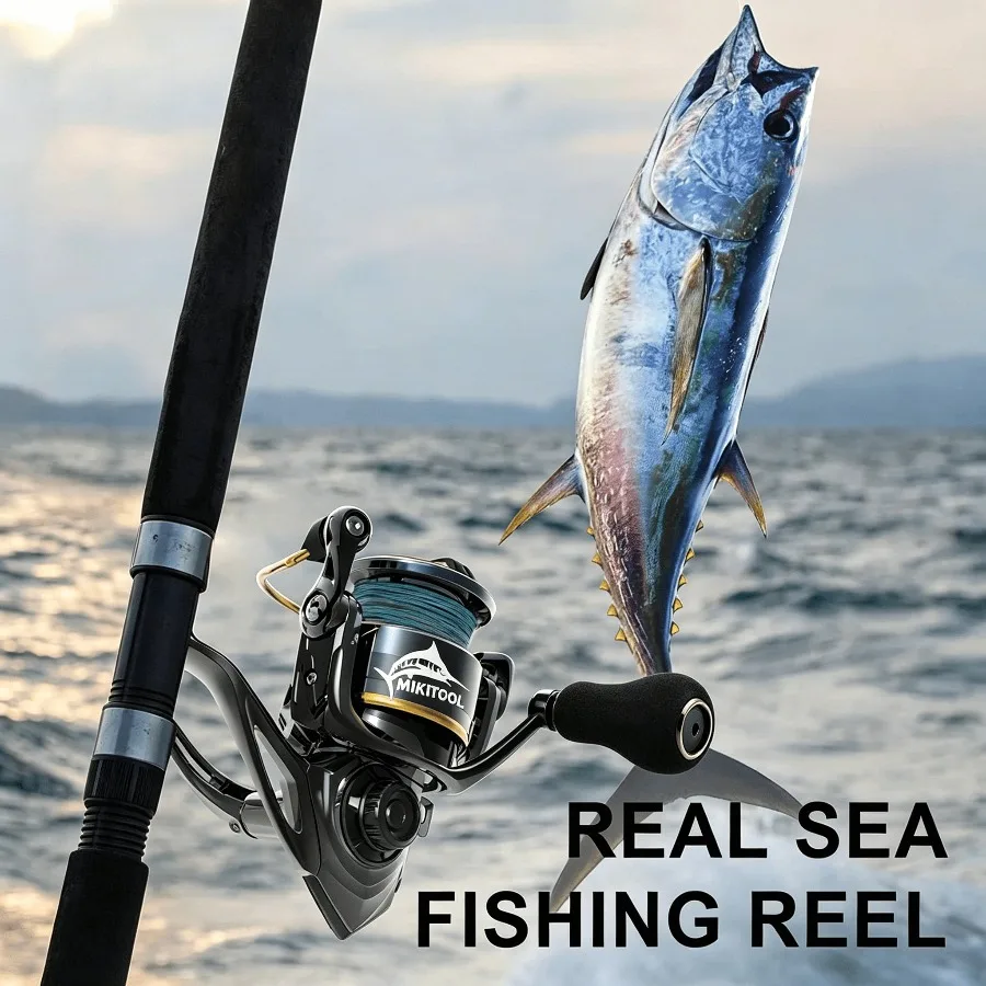 Carretilha de Pesca, 9+1 Rolam - Spinning Reel avaliação e preço