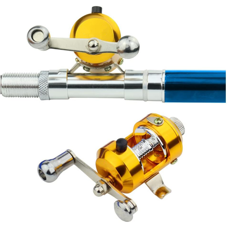 Bolso vara de pesca no gelo &  - Ice Fishing Reel avaliação e preço
