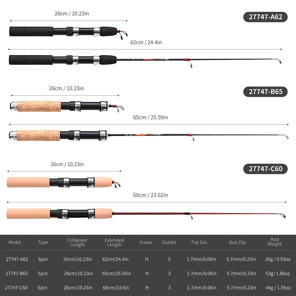 1 conjunto de vara de pesca co - Ice Fishing Reel avaliação e preço