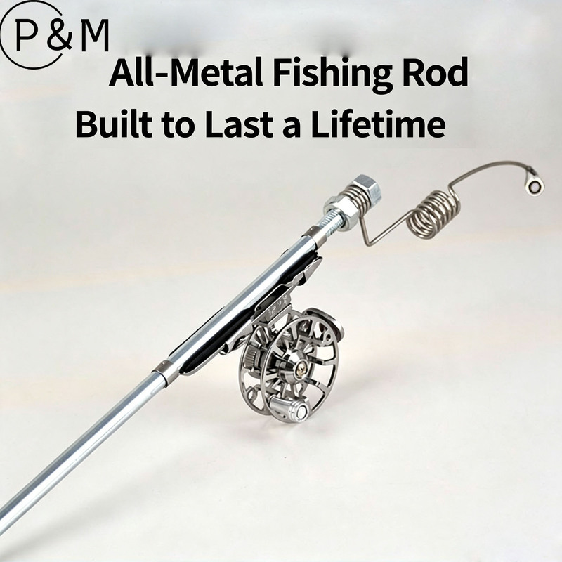 Vara de Pesca Integrada de Met - Ice Fishing Reel avaliação e preço