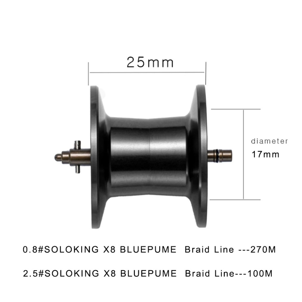 SOLOKING ASHMOON Deep Spool 5, - Reel Spare Spool avaliação e preço