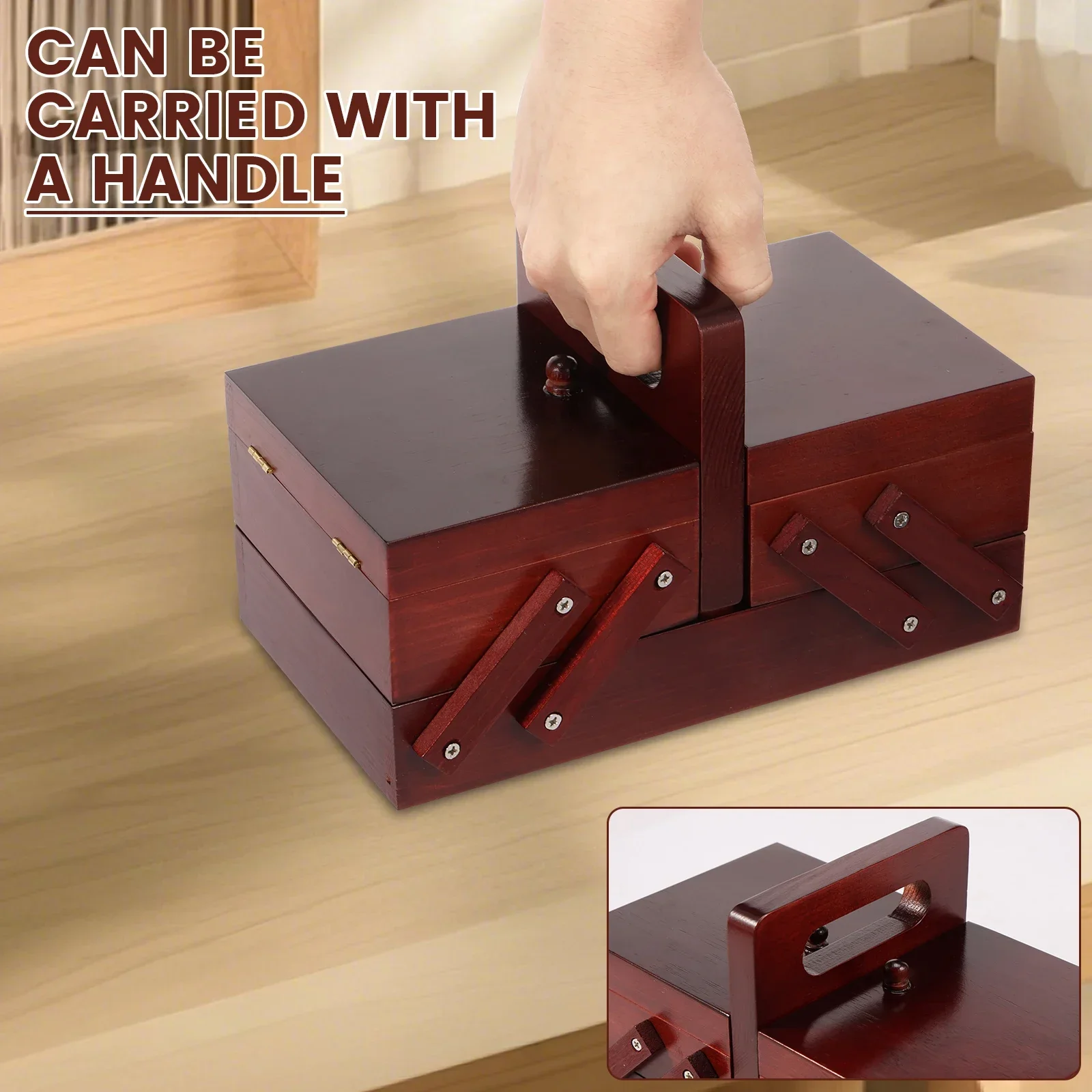 Caixa de Linhas de Costura Exp - Reel Handle avaliação e preço