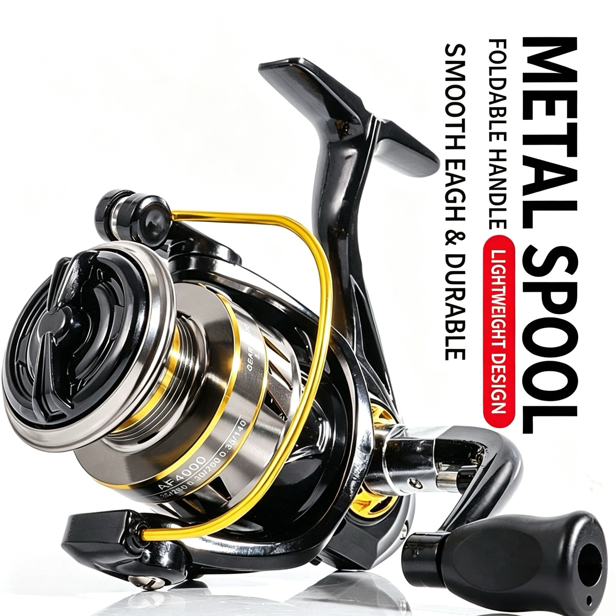 Carretilha de Pesca de Metal C - Spinning Reel avaliação e preço