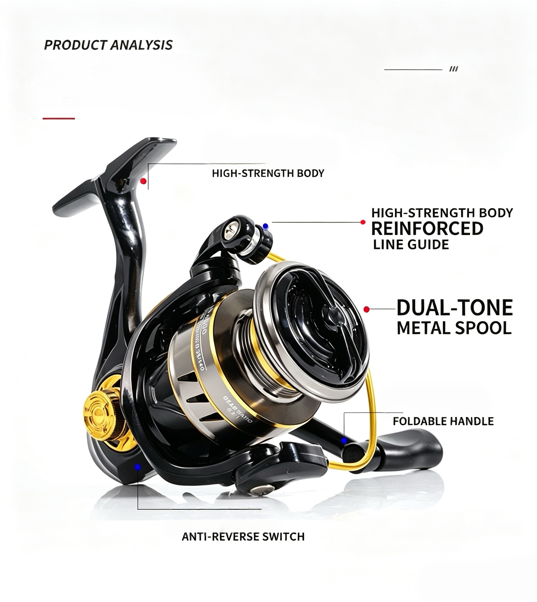Carretilha de Pesca de Metal C - Spinning Reel avaliação e preço