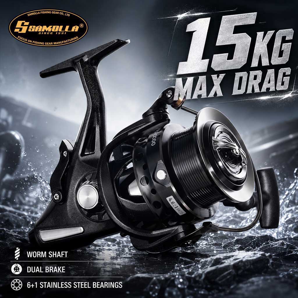 Carretilha de Pesca SAMOLLA co - Reel Drag Knob avaliação e preço