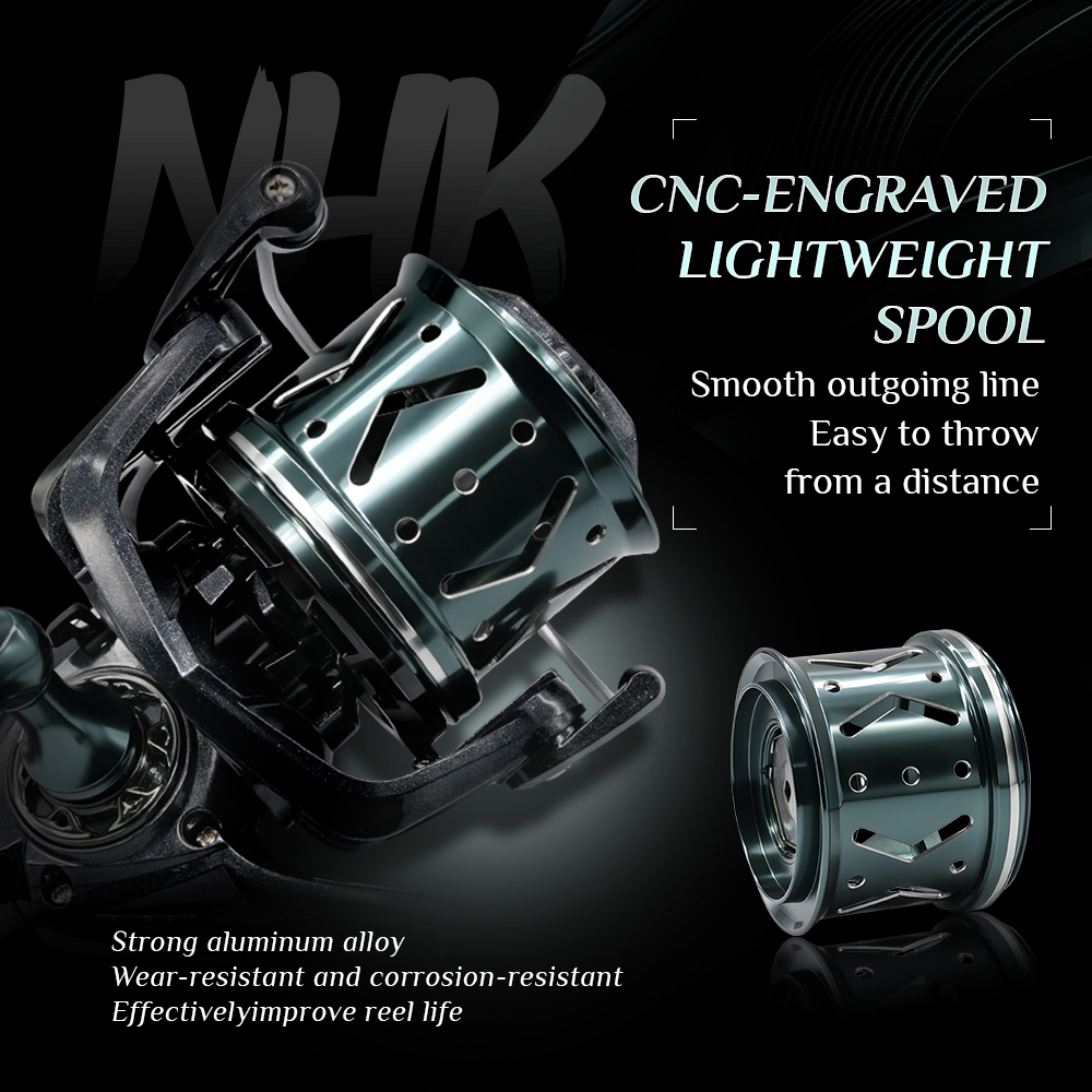 Carretilhas de Pesca NHK 8000- - Spinning Reel avaliação e preço