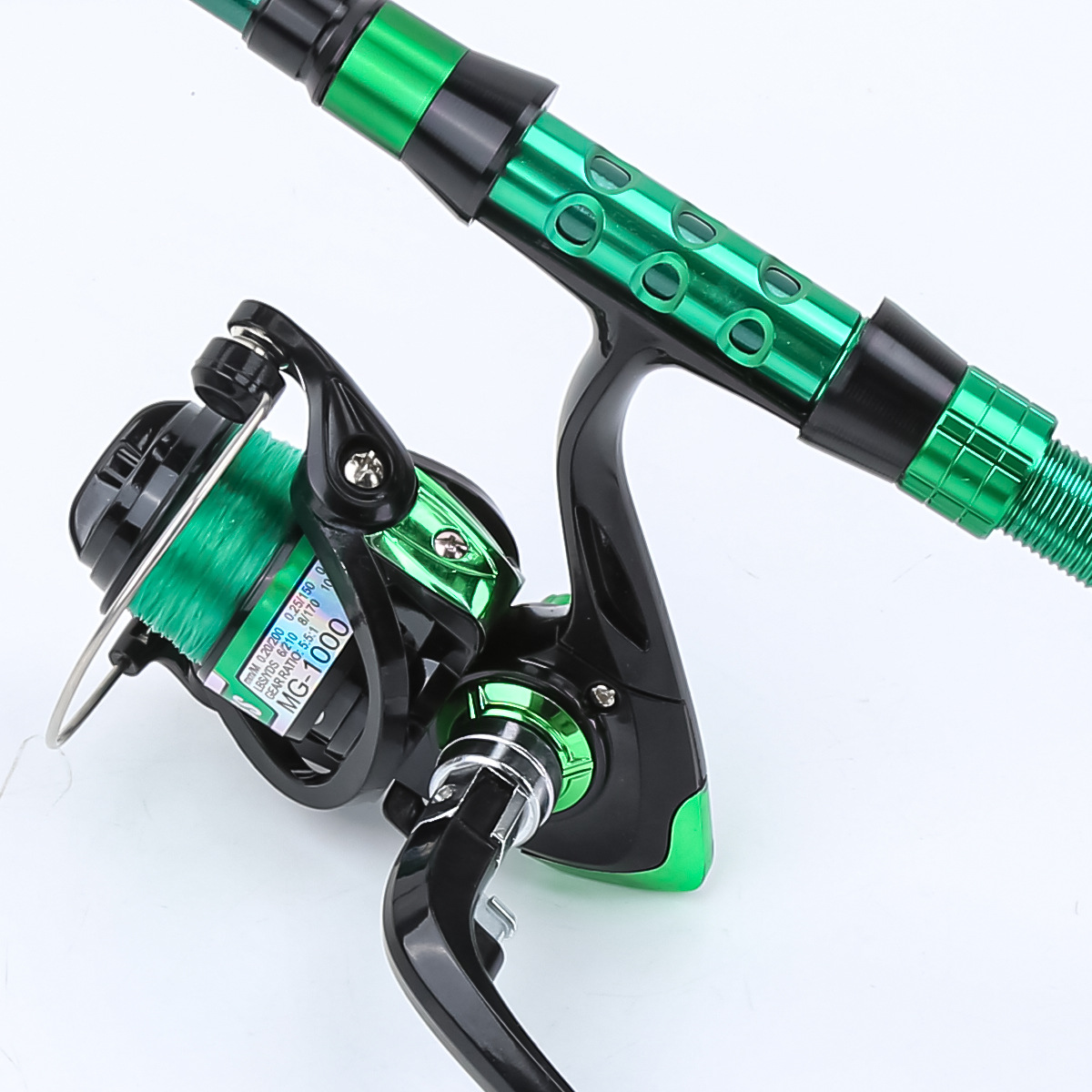 Conjunto Completo de Pesca com - Conventional Reel avaliação e preço