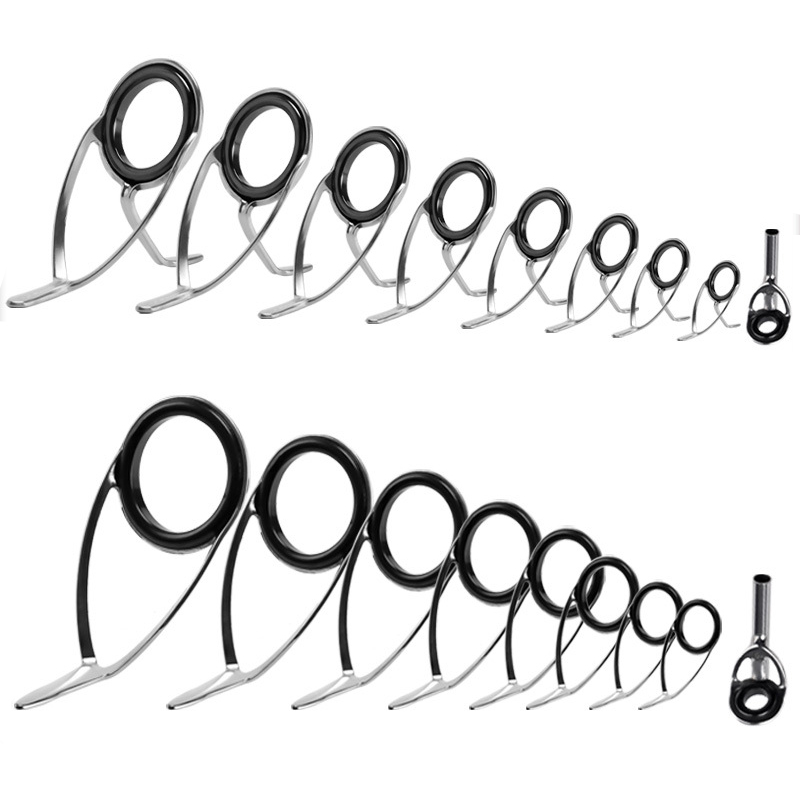 9 pçs guia de vara de pesca an - Reel Repair Kit avaliação e preço