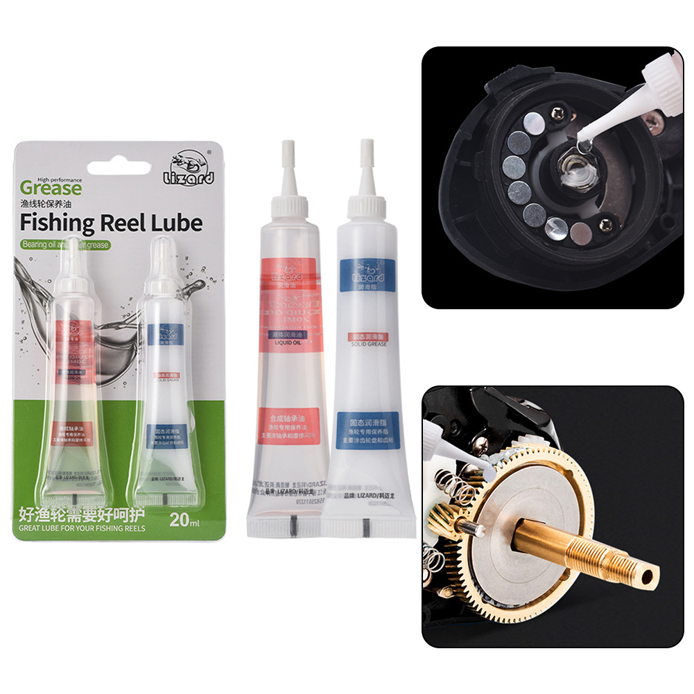 Carretel de pesca graxa carret - Reel Repair Kit avaliação e preço
